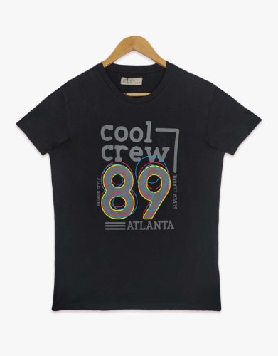 חולצת טריקו גברים מודפס COOL CREW