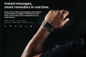 שעון חכם בעיצוב חדשני - SA.WHTCH