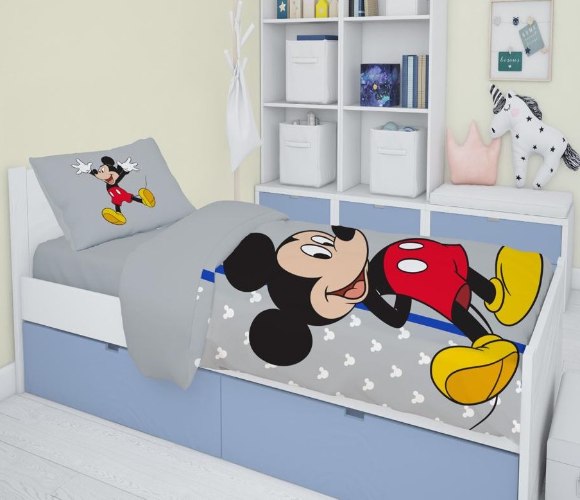 סט מצעי ילדים יחיד 90/200 דיסני - מיקי מאוס
