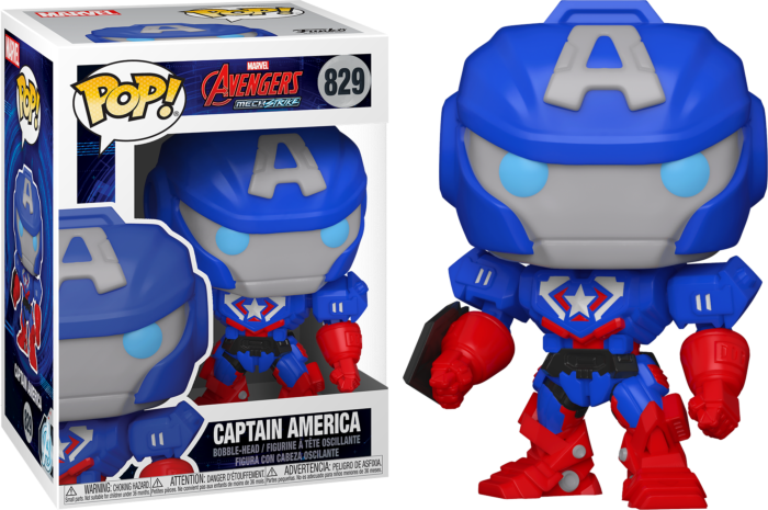 בובת פופ! Avengers Mechstrike - קפטן אמריקה