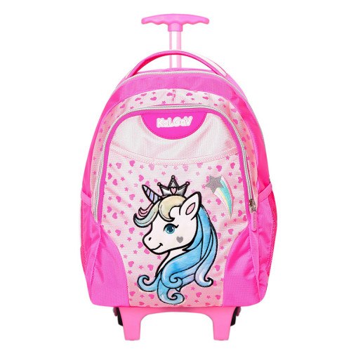 תיק גן טרול חד קרן ורוד