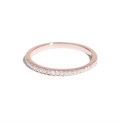 טבעת יהלומים │ טבעת איטרניטי │טבעת נצח │ טבעת מידי משלימה │ זהב 14 קראט