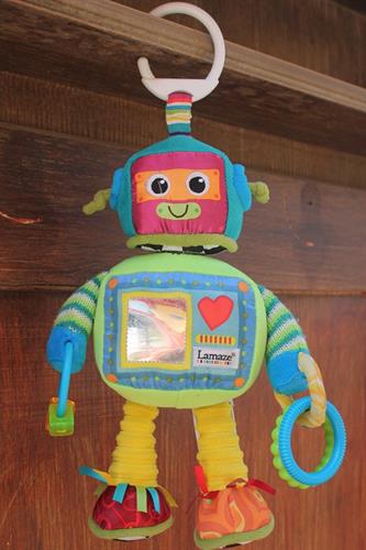 צעצוע מובייל רך לתינוקות ופעוטות, לתלייה על עגלה, סלקל, מיטה ובכל מקום Mitchel Moonwalker,  Lamaze