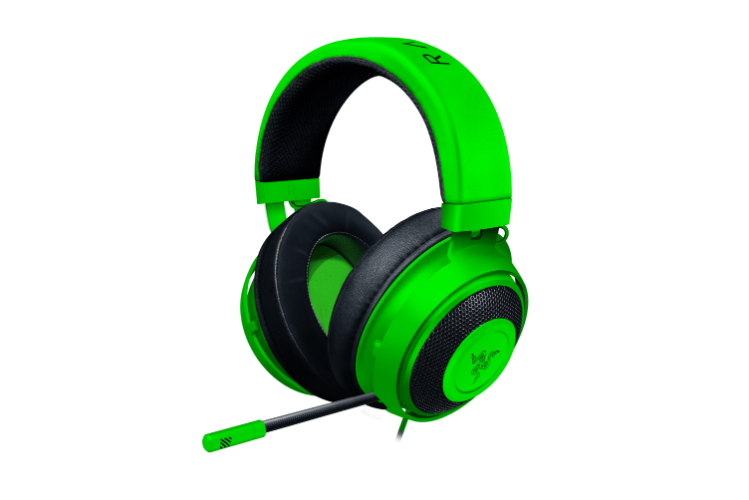 אוזניות ‏חוטיות Razer Kraken רייזר - ירוק