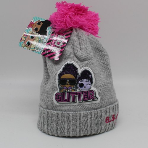 כובע צמר פונפון LOL
