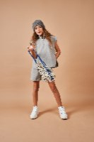 חליפת אריאנה אפור - DANA SIDI GIRLS