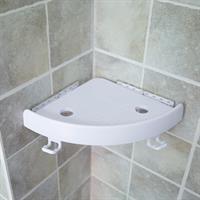 מדף וואקום פינתי לאמבטיה