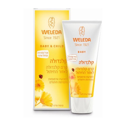 וולדה קרם קלנדולה לאזור החיתול  74 גרם