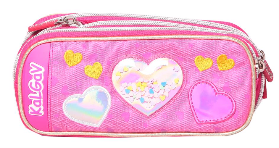 קלמר 2תאים מתרחב לבבות פוקסיה ורוד