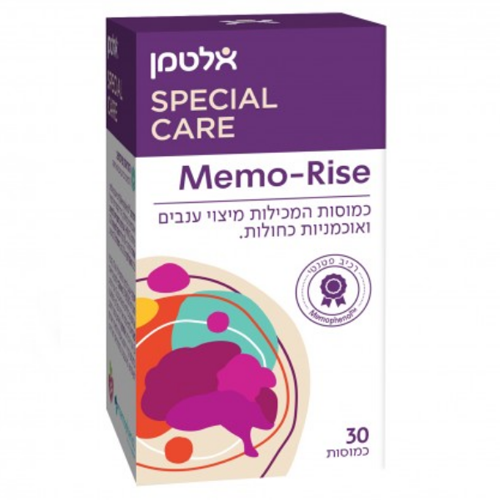 ממו-רייז (ממורייז) (Memo-Rise (MemoRise, מכיל 30 כמוסות, אלטמן