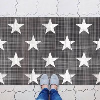 שטיח "שחור לבן"