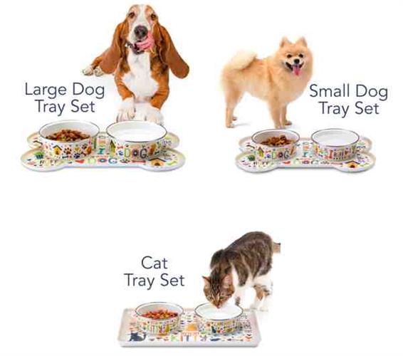 סט קערות מעוצבות גדולות