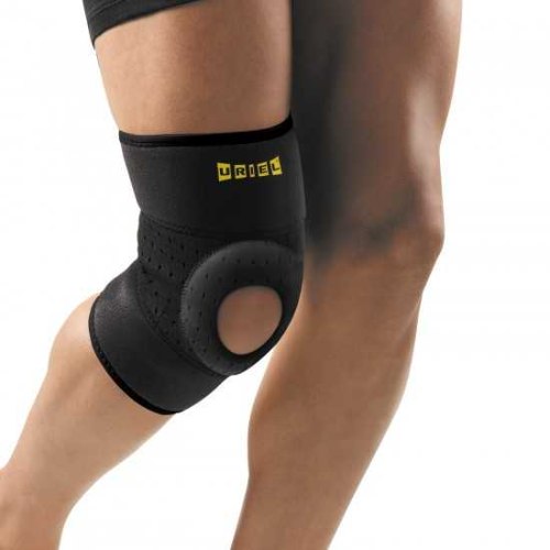 מגן ברך עם תמיכה אוריאל  נאופרן שחור URIEL Active Knee Support  AC45X ONE SIZE