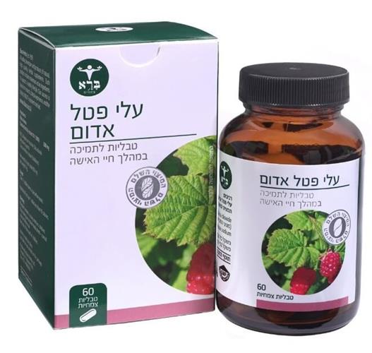 עלי פטל אדום (טבליות) - Rubus Idaeus Leaves