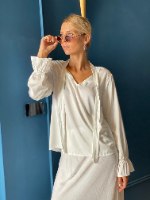 חולצת BOW - לבנה