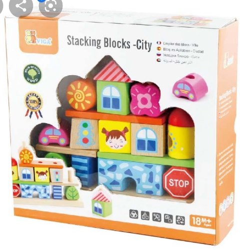 מגדל בלוקי עץ Viga