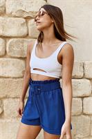 שורט פרסלי + חגורה