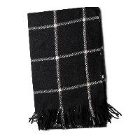 צעיף משובץ צבעוני