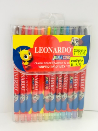 12 צבעי קריון טוויסטר לאונרדו