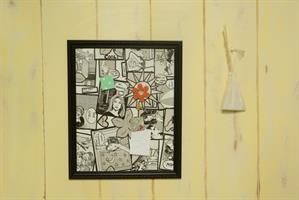 לוח מגנט דגם קומיקס