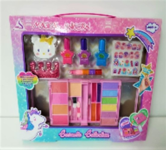 סט איפור וציפורניים לילדות