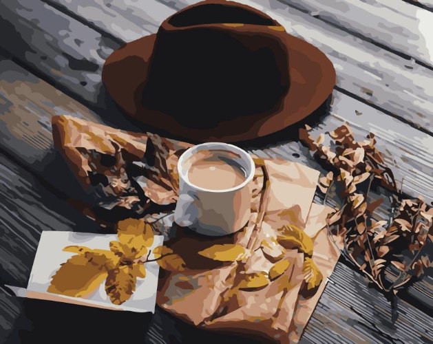 צביעה לפי מספרים - קפה בוקרים