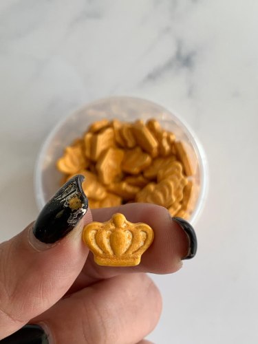 70 גר' סוכריות זהב כתר סגנון וינטג