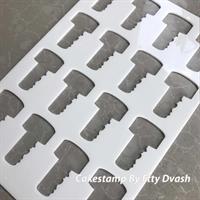 לוח סטנסיל מפתח קטן