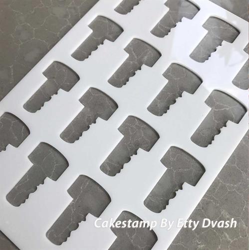 לוח סטנסיל מפתח קטן