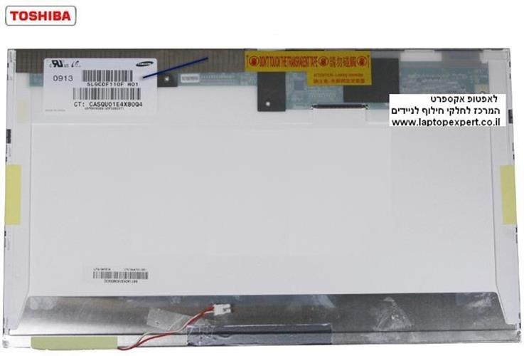החלפת מסך למחשב נייד טושיבה TOSHIBA SATELLITE L505 15.6 WXGA LCD SCREEN