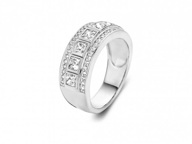 טבעת כסף 925 R6317-W