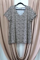 חולצת T SHIRT בילי מנומר חום