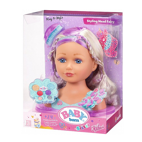 ראש בובה תסרוקות ואיפור מקצועי