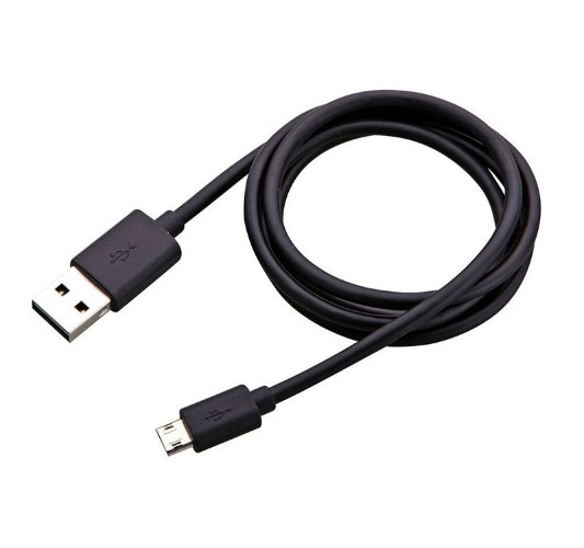 כבל מתאם Micro USB2.0 זכר B לחיבור USB2.0 זכר A באורך 5 מטר