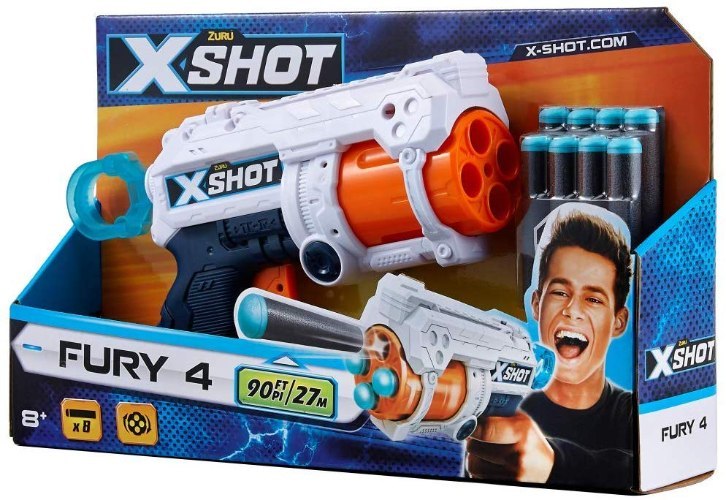 רובה  X-SHOT לבן בינוני