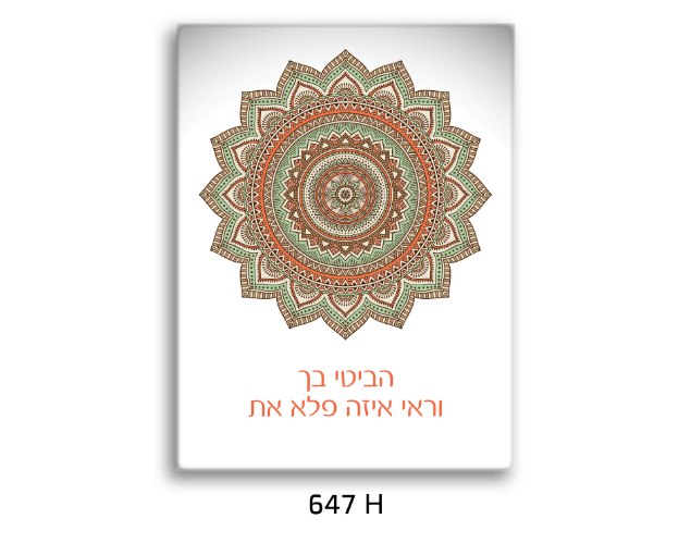 תמונת השראה מנדלה - דגם 647H