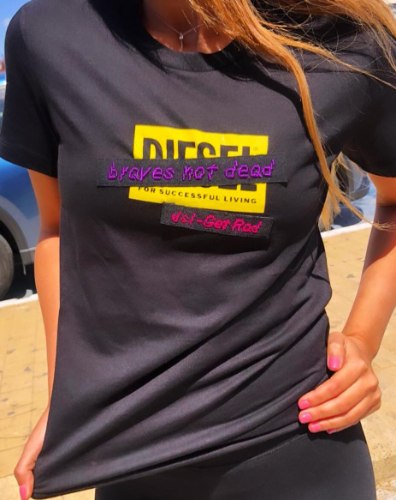 טי שרט DIESEL צבע שחור