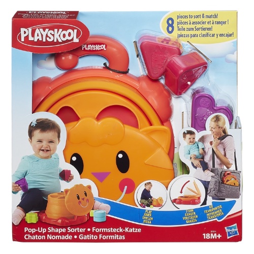 פלייסקול – התאם צורה פופ אפ חתול