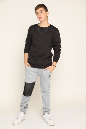 מכנס פוטר בנים כיס רשת מעוצב