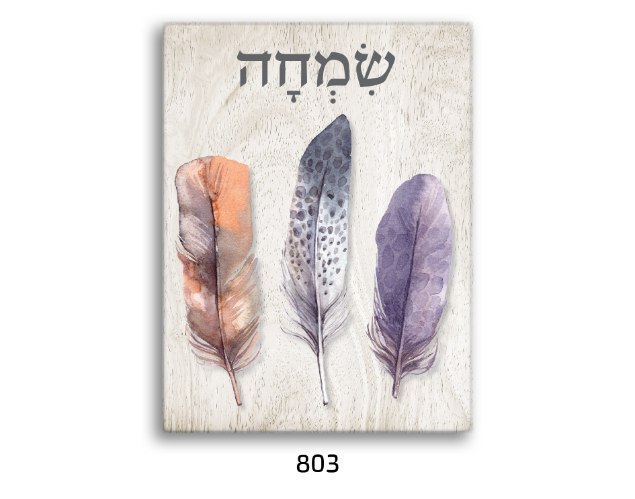 תמונת השראה שמחה - דגם 803