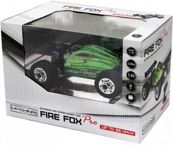 מכונית עם שלט 55 קמ"ש FIRE FOX