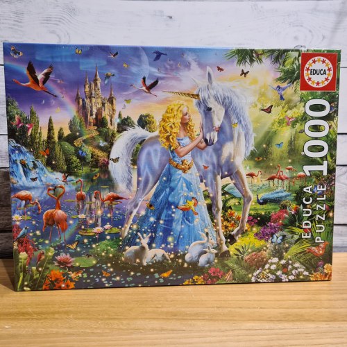 פאזל נסיכה וחד קרן - 1000 חלקים