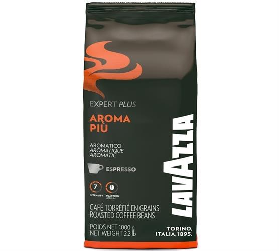 1 קג פולי קפה לוואצה ארומה פיו Lavazza Aroma piu Beans