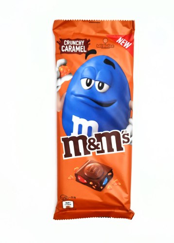 טבלת שוקולד m&m קראנצ'י קרמל
