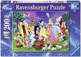 פאזל 200 חלקים דיסני  - ravensburger puzzle