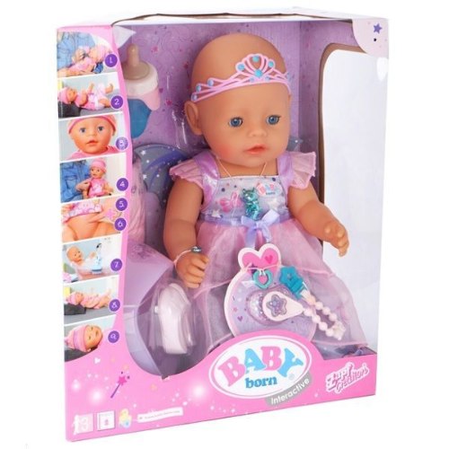 בייבי בורן אינטראקטיבית - בובה פייה גרסה רכה BABY born