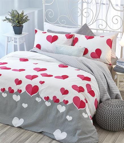 סט מלא יחיד דגם אוסטין 100% כותנה