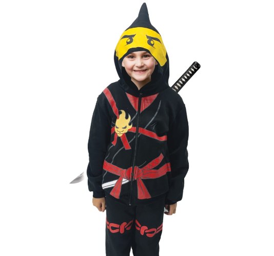 תחפושת נינג'ה שחור