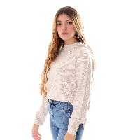 סריג קפוצ'ון זיג זג נשים