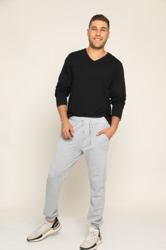 מכנסיים לגבר מעבר גומי רחב